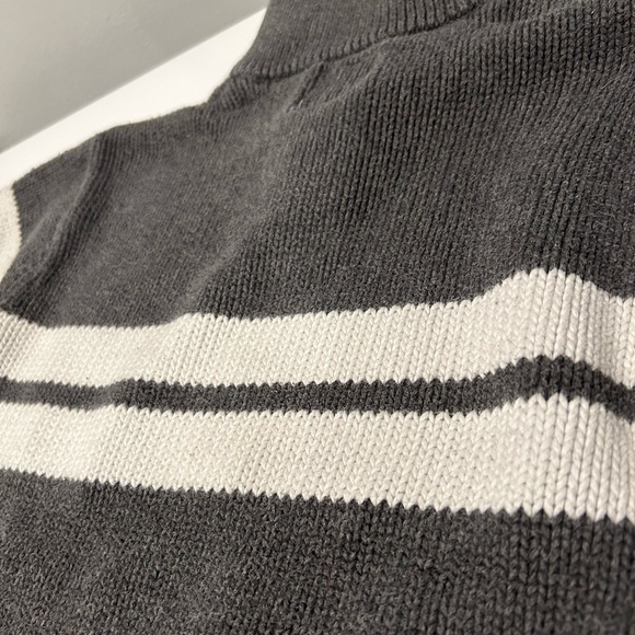 Old Navy Zip Neck Striped Sweater - Picture 9 of 9